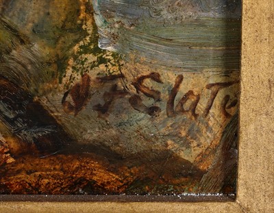 Lot 320 - John Falconar Slater - Upland river scene | oil