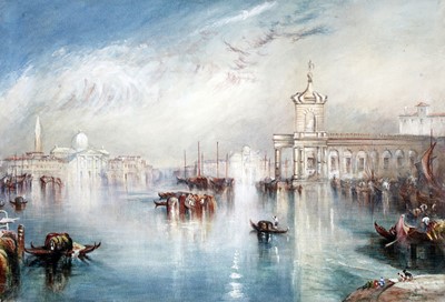 Lot 379 - 19th Century school - The Cannaregio Canal, Venice | watercolour