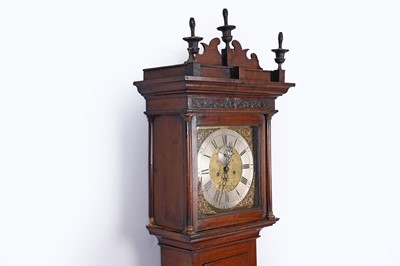 Lot 14 - Thomas Cottell, Crewkerne: a George III walnut banded oak 8-day longcase clock