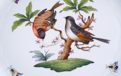 Lot 470 - An extensive Herend 'Rothschild Bird' pattern service