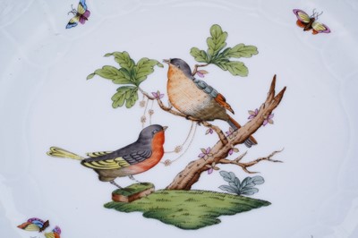 Lot 470 - An extensive Herend 'Rothschild Bird' pattern service