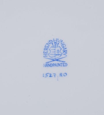 Lot 470 - An extensive Herend 'Rothschild Bird' pattern service