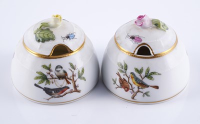 Lot 470 - An extensive Herend 'Rothschild Bird' pattern service