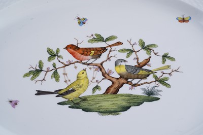 Lot 470 - An extensive Herend 'Rothschild Bird' pattern service
