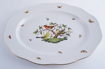 Lot 470 - An extensive Herend 'Rothschild Bird' pattern service