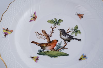 Lot 470 - An extensive Herend 'Rothschild Bird' pattern service