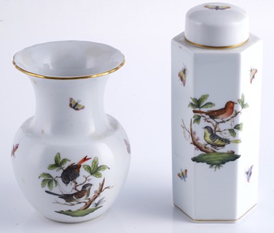 Lot 470 - An extensive Herend 'Rothschild Bird' pattern service