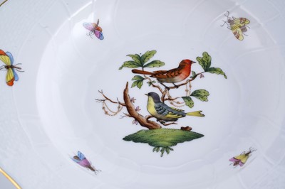 Lot 470 - An extensive Herend 'Rothschild Bird' pattern service