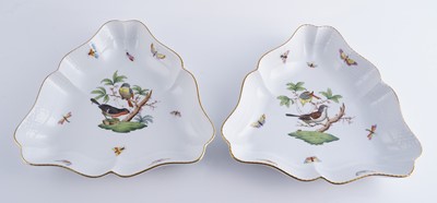 Lot 470 - An extensive Herend 'Rothschild Bird' pattern service