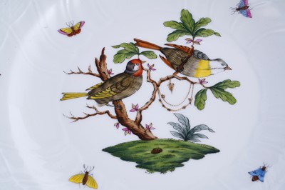 Lot 470 - An extensive Herend 'Rothschild Bird' pattern service
