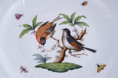 Lot 470 - An extensive Herend 'Rothschild Bird' pattern service