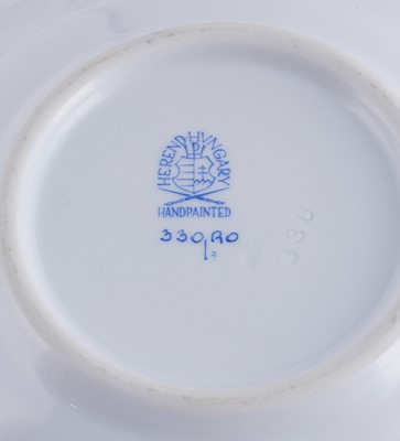 Lot 470 - An extensive Herend 'Rothschild Bird' pattern service