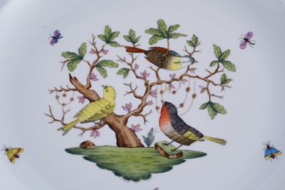 Lot 470 - An extensive Herend 'Rothschild Bird' pattern service