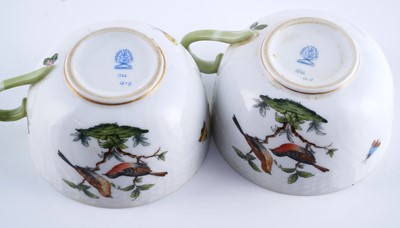 Lot 470 - An extensive Herend 'Rothschild Bird' pattern service