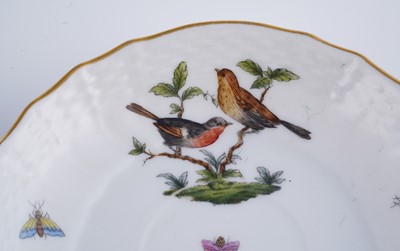 Lot 470 - An extensive Herend 'Rothschild Bird' pattern service