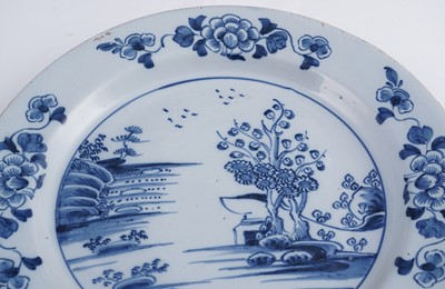 Lot 403 - Two delftware chargers
