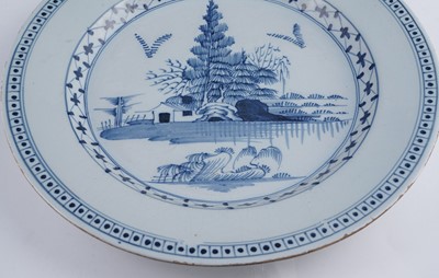 Lot 403 - Two delftware chargers