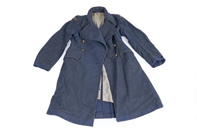 Lot 483 - A WAAF uniform; and a leather-bound canvas naval suitcase