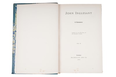 Lot 139 - Shorthouse (Joseph Henry), John Inglesant, 2 vols., first edition