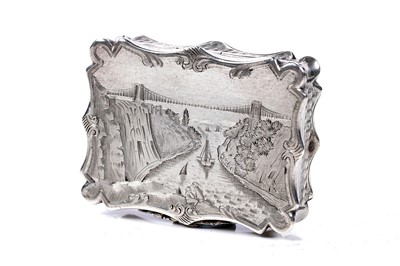 Lot 76 - A rare Victorian vinaigrette by Nathaniel Mills, Birmingham 1846