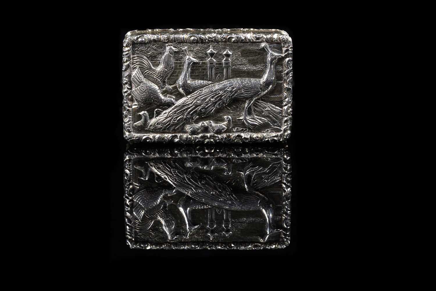Lot 99 - A William IV silvergilt vinaigrette by Nathaniel Mills, Birmingham 1831