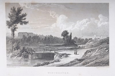 Lot 438 - Fine Bindings: 19th Century Illustrated Views; and other items