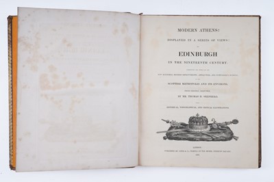 Lot 438 - Fine Bindings: 19th Century Illustrated Views; and other items
