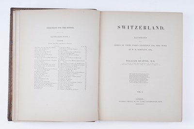 Lot 438 - Fine Bindings: 19th Century Illustrated Views; and other items