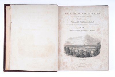 Lot 438 - Fine Bindings: 19th Century Illustrated Views; and other items