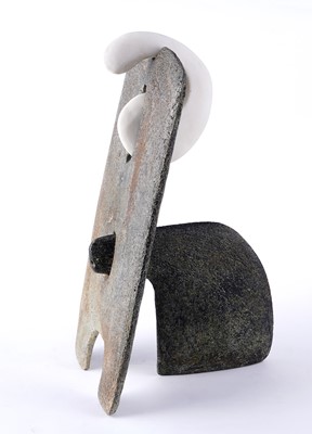 Lot 44 - A Peter Hayes three-piece ceramic sculpture