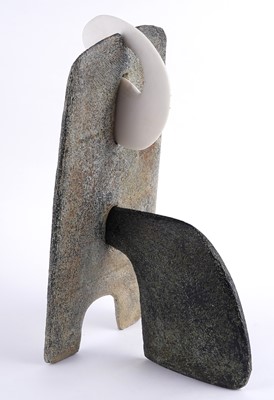 Lot 44 - A Peter Hayes three-piece ceramic sculpture