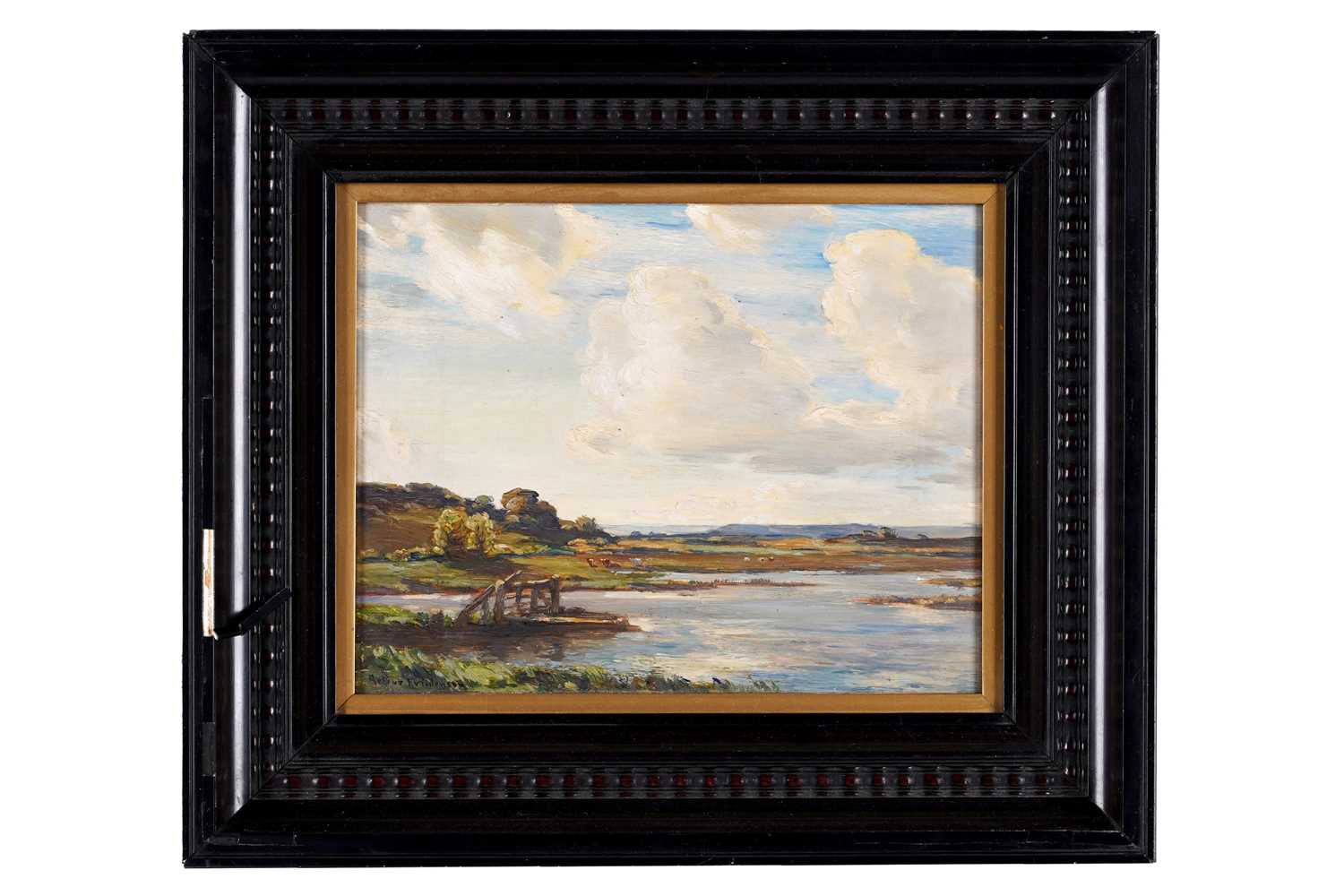 Lot 207 - Arthur Friedenson - Landscape by a river | oil