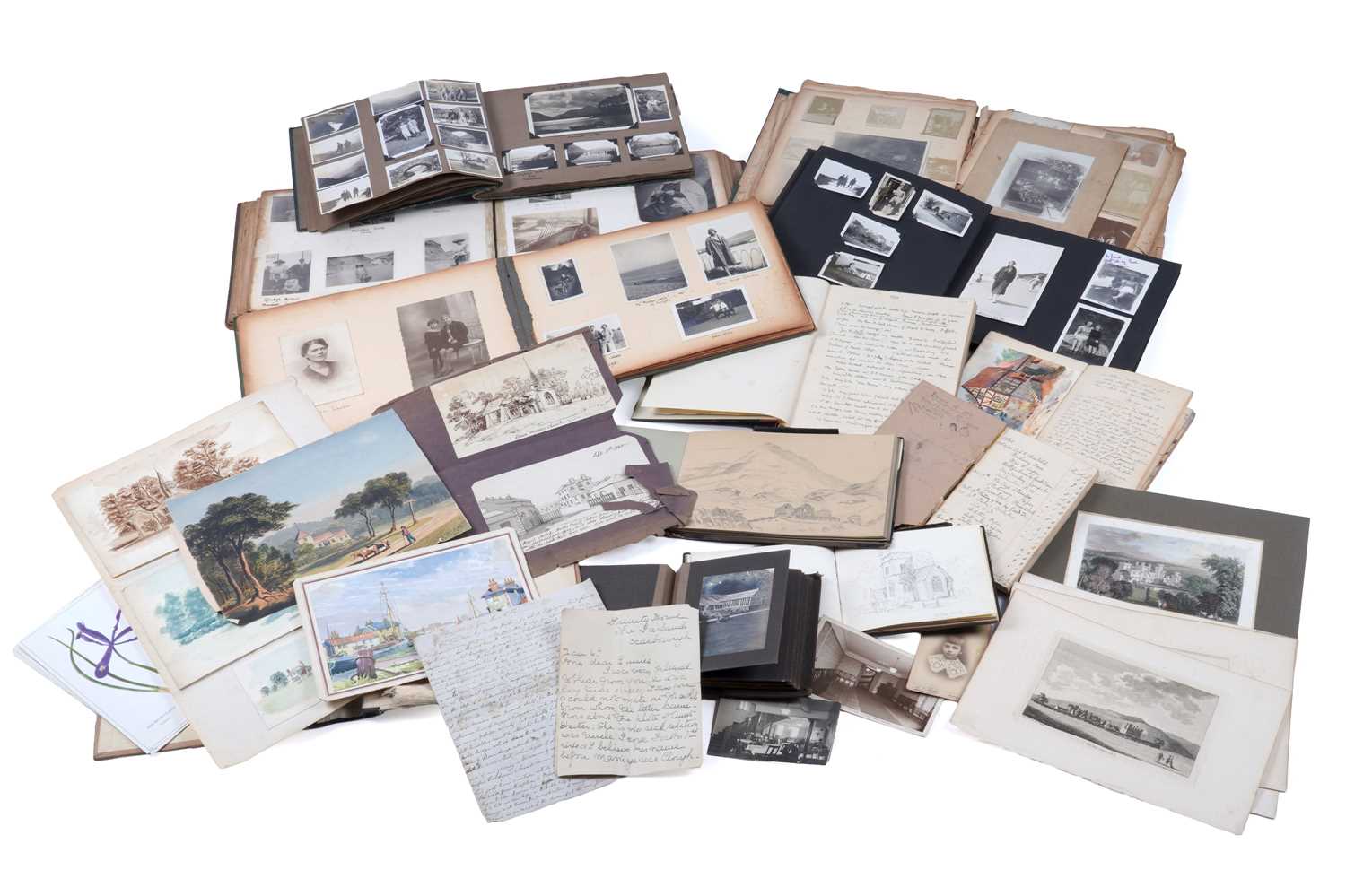 Lot 456 - Local Interest: ephemera relating to a Hexhamshire family