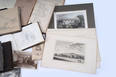 Lot 456 - Local Interest: ephemera relating to a Hexhamshire family