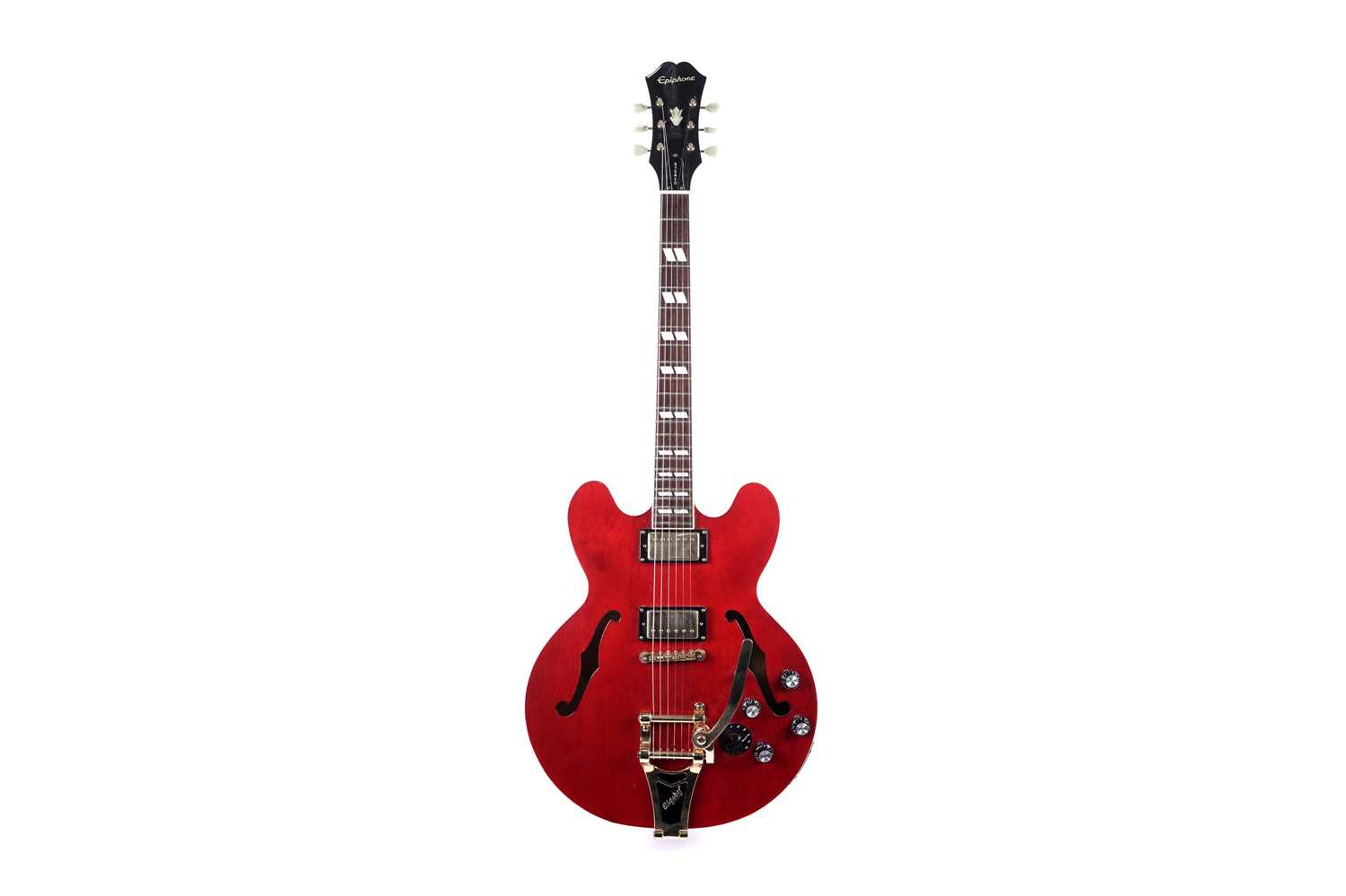 Lot 83 - An Epiphone Dot 345 Bigsby
