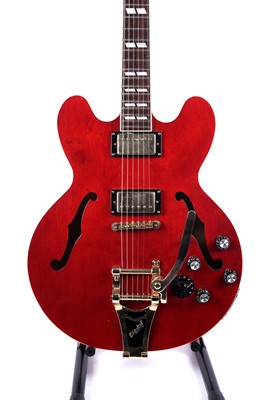 Lot 83 - An Epiphone Dot 345 Bigsby