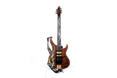 Lot 124 - A custom Antonio Tsai style dragon guitar