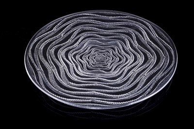 Lot 58 - A Lalique 'Annecy' dish
