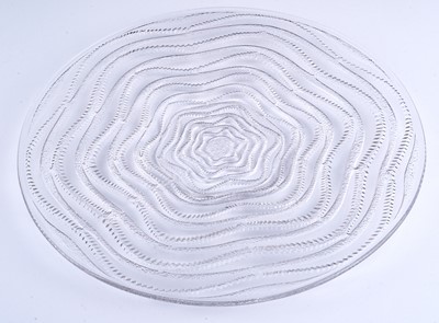 Lot 58 - A Lalique 'Annecy' dish