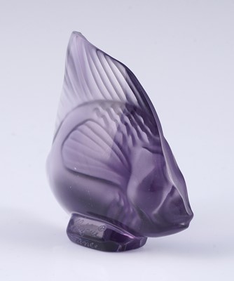 Lot 61 - Three Lalique 'Cachet Poisson'