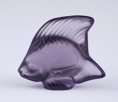 Lot 61 - Three Lalique 'Cachet Poisson'