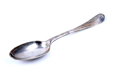 Lot 370 - A set of twelve George II Scottish silver tablespoons