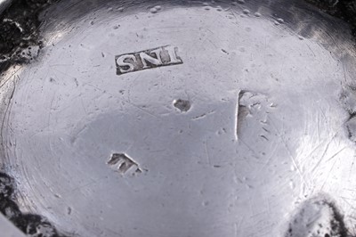 Lot 371 - A rare Scottish provincial silver quaich