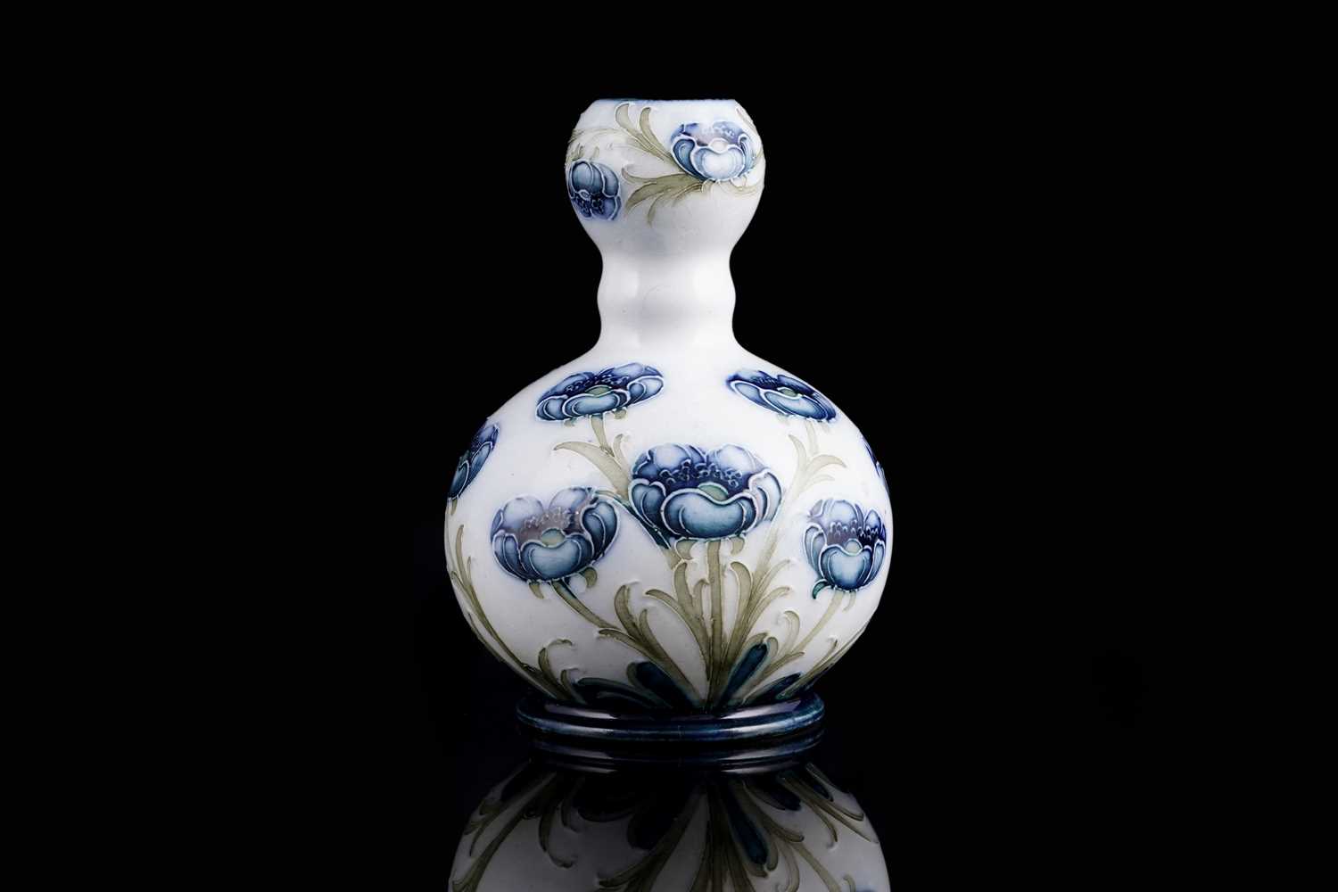 Lot 444 - A Macintyre Moorcroft Florian ware vase