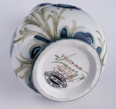 Lot 444 - A Macintyre Moorcroft Florian ware vase