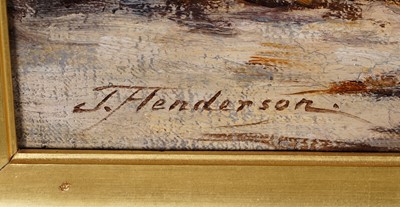 Lot 221 - Joseph Henderson- Summer Clouds | oil