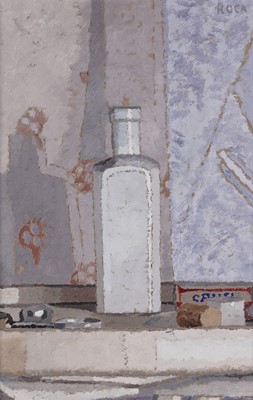Lot 82 - Josep Roca-Sastre - Still life with a bottle | oil