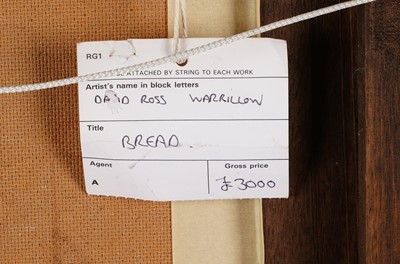 Lot 265 - David Ross Warrillow - Bread | oil