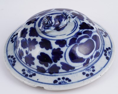 Lot 307 - A Chinese blue and white baluster jar and cover