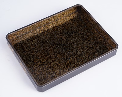 Lot 360 - Three small Japanese lacquer boxes